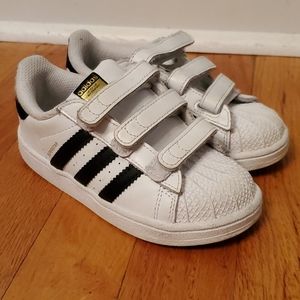 Adidas ortholite superstar toddler 9